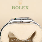 2022 ROLEX DATEJUST OYSTER SMOOTH BEZEL BLACK DIAL 41MM 126300