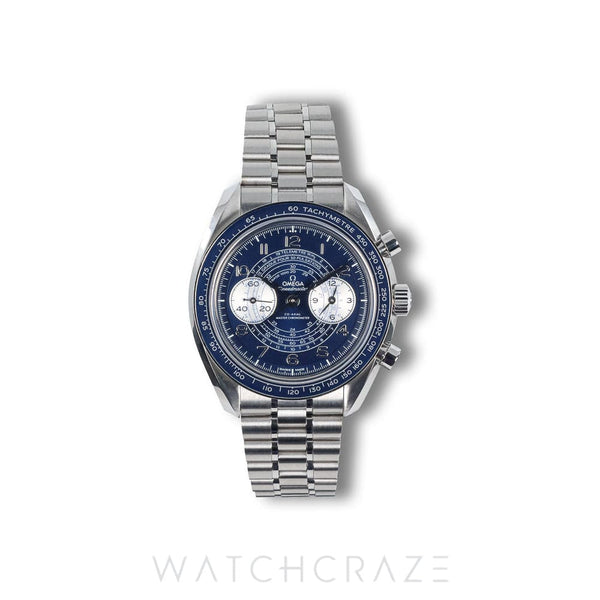 2022 OMEGA SPEEDMASTER CHRONOSCOPE BLUE DIAL 43MM 329.30.43.51.03.001