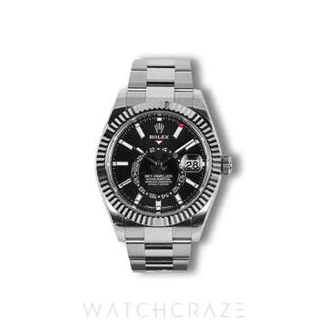2026 ROLEX SKY-DWELLER BLACK DIAL 42MM 336934