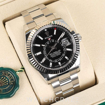 2026 ROLEX SKY-DWELLER BLACK DIAL 42MM 336934