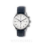 2022 IWC PORTUGEISER CHRONOGRAPH SILVER DIAL 41MM IW371605