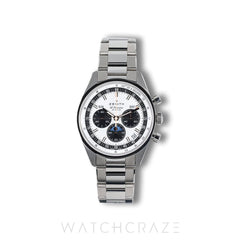 2023 ZENITH CHRONOMASTER ORIGINAL TRIPLE CALENDAR STEEL SILVER DIAL 38MM 03.3400.3610/39.C910