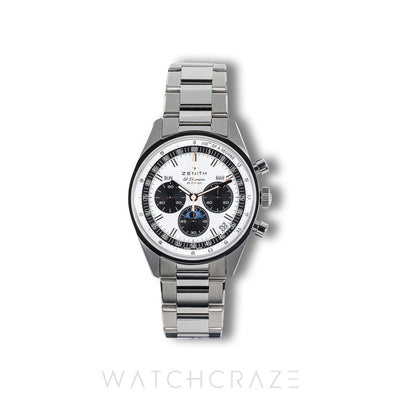 2023 ZENITH CHORONOMASTER ORIGINAL TRIPLE CALENDAR STEEL SILVER DIAL 38MM 03.3400.3610/39.C910