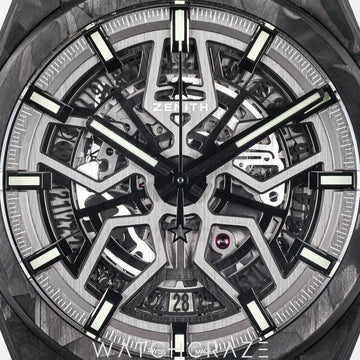 2024 ZENITH CLASSIC DEFY CARBON SKELETON 41MM 10.9001.670/80.M9000