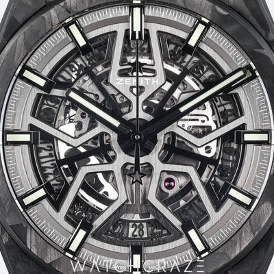 2024 ZENITH CLASSIC DEFY CARBON SKELETON 41MM 10.9001.670/80.M9000