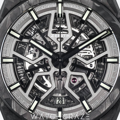 2024 ZENITH CLASSIC DEFY CARBON SKELETON 41MM 10.9001.670/80.M9000