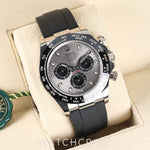 2022 ROLEX DAYTONA WHITE GOLD GHOST 40MM 116519LN