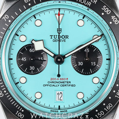 2026 TUDOR BLACK BAY CHRONOGRAPH FLAMINGO BLUE DIAL 79360N