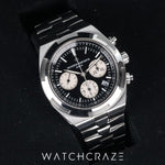 2022 VACHERON CONSTANTIN OVERSEAS CHRONOGRAPH BLACK DIAL 42.5MM 5500V/110A-B481