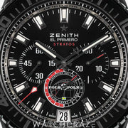 2013 ZENITH EL PRIMERO STRATOS FLYBACK LIMITED EDITION 45MM 24.2062.405/27.C707