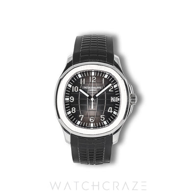 2014 PATEK PHILIPPE AQUANAUT BLACK 40MM 5167A-001