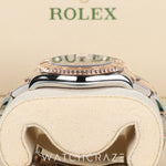 2022 ROLEX YACHTMASTER TWO TONE BLACK DIAL 40MM 126621