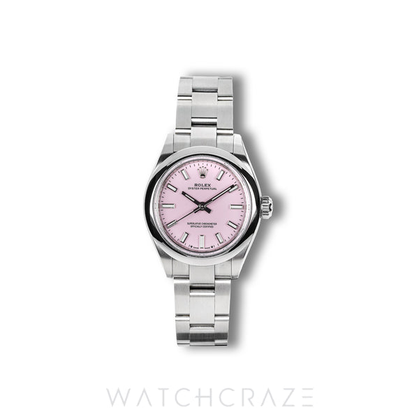 2026 ROLEX OYSTER PERPETUAL PINK DIAL 28MM 276200