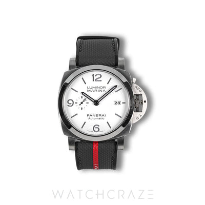 2022 PANERAI LUMINOR MARINA WHITE DIAL 44MM PAM01314