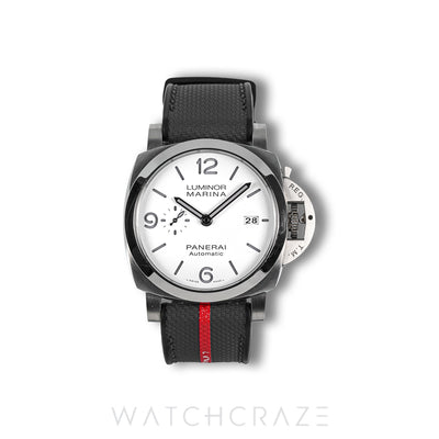 2022 PANERAI LUMINOR MARINA WHITE DIAL 44MM PAM01314