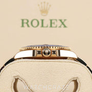 2024 ROLEX SUBMARINER YELLOW GOLD BLUE DIAL 'BLUESY' 41MM 126618LB