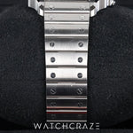 2025 CARTIER SANTOS DE CARTIER WHITE 39.8 X 47.5MM WSSA0018
