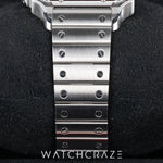 2025 CARTIER SANTOS DE CARTIER WHITE 39.8 X 47.5MM WSSA0018