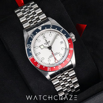2025 TUDOR BLACK BAY GMT WHITE DIAL 41MM 79830RB
