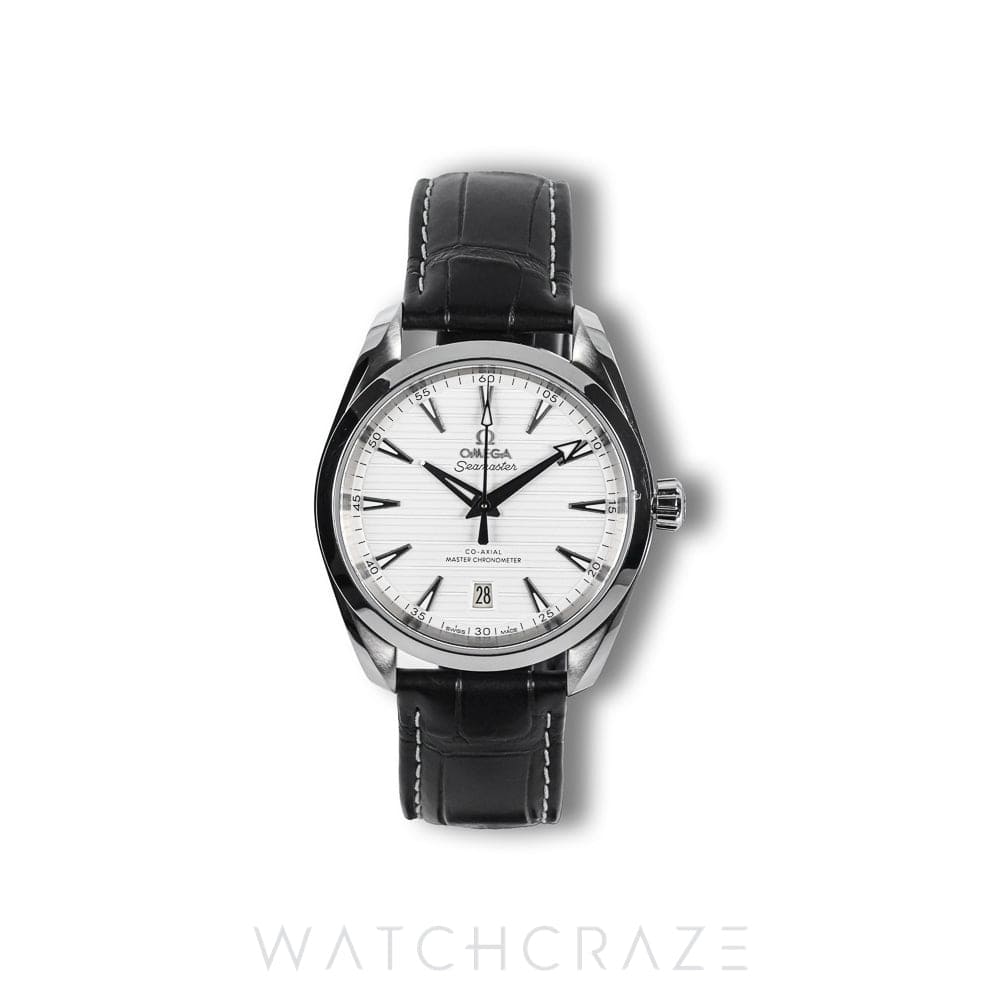 OMEGA SEAMASTER AQUA TERRA WHITE DIAL 38MM 220.10.38.20.02.001