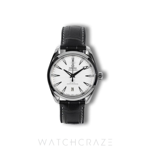 OMEGA SEAMASTER AQUA TERRA WHITE DIAL 38MM 220.10.38.20.02.001