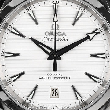 OMEGA SEAMASTER AQUA TERRA WHITE DIAL 38MM 220.10.38.20.02.001