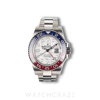 2021 ROLEX GMT MASTER II METEORITE DIAL 40MM 126719BLRO