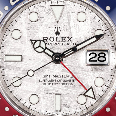 2021 ROLEX GMT MASTER II METEORITE DIAL 40MM 126719BLRO