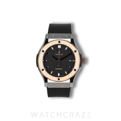 2026 HUBLOT CLASSIC FUSION TITANIUM KING GOLD 42MM 542.NO.1181.RX