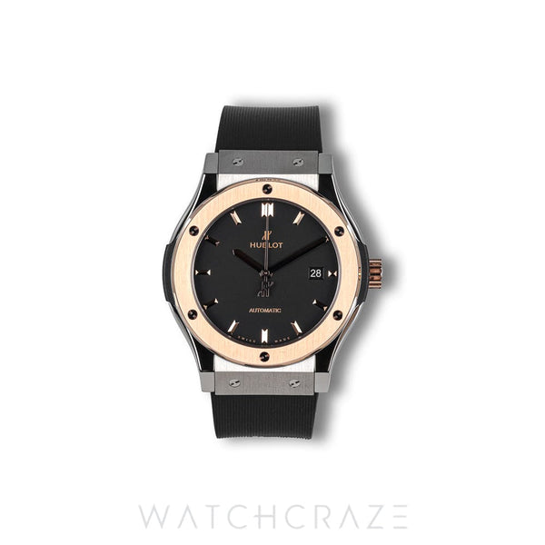 2026 HUBLOT CLASSIC FUSION TITANIUM KING GOLD 42MM 542.NO.1181.RX
