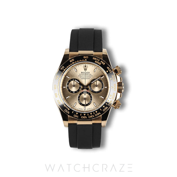 2025 ROLEX COSMOGRAPH DAYTONA YELLOW GOLD CHAMPAGNE DIAL 40MM 126518LN