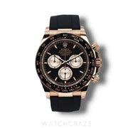 2023 ROLEX DAYTONA COSMOGRAPH ROSE GOLD BLACK DIAL 40MM 126515LN