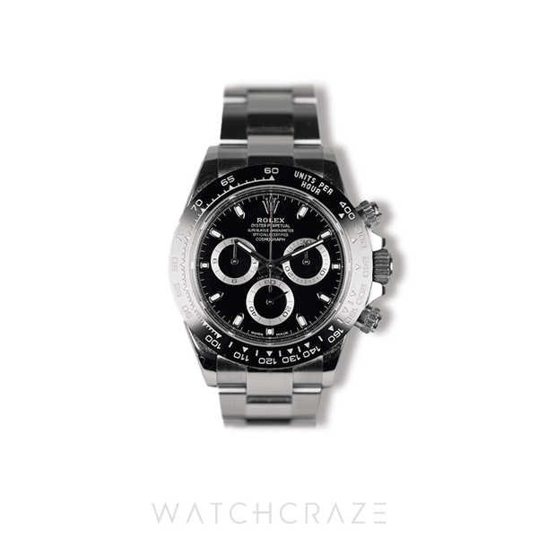 2021 ROLEX DAYTONA COSMOGRAPH BLACK DIAL 40MM 116500LN