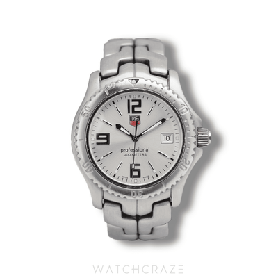 TAG HEUER PROFESSIONAL LINK SILVER DIAL 34MM WK1112-0