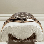 2023 ROLEX DAY-DATE 40 ROSE GOLD CHOCOLATE DIAL 228235