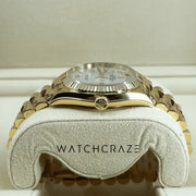 2023 ROLEX DAY-DATE 36 MOTHER OF PEARL DIAL DIAMOND MARKERS 128238