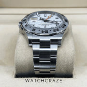 2021 ROLEX EXPLORER II WHITE DIAL 42MM 216570