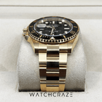 2022 ROLEX SUBMARINER YELLOW GOLD 41MM BLACK 126618LN