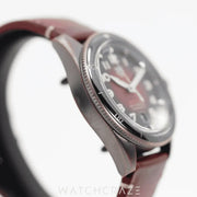 2020 TAG HEUER AUTAVIA AUTOMATIC CHRONOMETER RED DIAL 42MM WBE5192.FC8300
