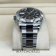 2021 ROLEX SKY-DWELLER 42MM BLACK DIAL 326934