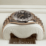 2023 ROLEX DAY-DATE 40 ROSE GOLD CHOCOLATE DIAL 228235