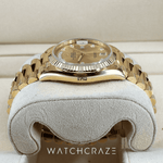 2023 ROLEX DAY-DATE 36MM CHAMPAGNE DIAL DIAMOND MARKERS 128238