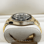 2022 ROLEX SUBMARINER YELLOW GOLD 41MM BLACK 126618LN