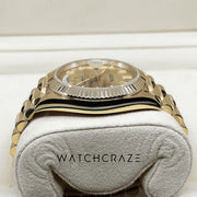 2021 ROLEX DAY-DATE 40 YELLOW GOLD CHAMPAGNE DIAL 228238