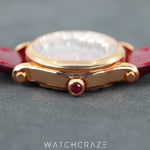 2024 CHOPARD HAPPY SPORT ROSE GOLD RED DIAL 33MM 275378-5005