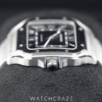 2022 CARTIER SANTOS LARGE  BLUE DIAL WSSA0030