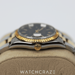 1999 ROLEX DATEJUST TWO TONE YELLOW GOLD AND STEEL 34MM 15233