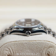 2024 ROLEX DATE-JUST STEEL BLUE DIAL ROMAN NUMERALS 31MM 278240