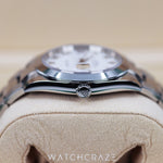 2020 ROLEX DATEJUST WHITE ROMAN DIAL STEEL 41MM 126300