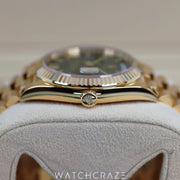 2025 ROLEX DAY-DATE 40 YELLOW GOLD GREEN OMBRÉ 228238-0069